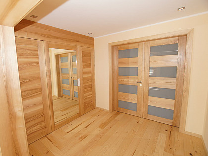 Moderne Flurtür Esche